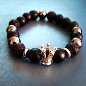 Mens beaded bracelet
